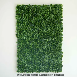 11 Sq Ft. | 4 Panels Green Boxwood Hedge Garden Wall Backdrop Mat 19 11 Sq Ft. | 4 Panels Green Boxwood Hedge Garden Wall Backdrop Mat -Home Decor Promotional Store ARTI SGB010 GRN D02