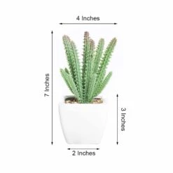 3 Pack Ceramic Planter Pot & Artificial Cacti Succulent Plants 7" -Home Decor Promotional Store ARTI SUC PT003 ASST 98.progressive f49e2b15 3ac4 4f89 9617 c3ab94707bb8