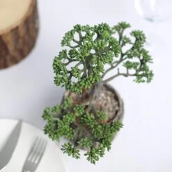 Artificial Tree Stump Planter Pot And Burros Tail Succulent Plant 9" 19 Artificial Tree Stump Planter Pot And Burros Tail Succulent Plant 9" -Home Decor Promotional Store ARTI SUC TR003 ASST D03