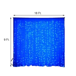 Sheer Organza & LED Lights Photography Backdrop -Home Decor Promotional Store BKDP LED01 BLUE 98.progressive 69166efb 7400 4260 ab01 7f23b9b636ef