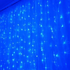 Sheer Organza & LED Lights Photography Backdrop -Home Decor Promotional Store BKDP LED01 BLUE D01.progressive 9206c8a9 fcc9 47ec 9c10 436775af1f22
