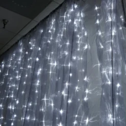 Sheer Organza & LED Lights Photography Backdrop -Home Decor Promotional Store BKDP LED02 SILV D01.progressive 25ef9124 561a 4860 92bd a1d7f16958d6