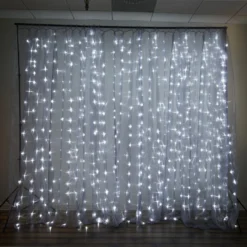 Sheer Organza & LED Lights Photography Backdrop -Home Decor Promotional Store BKDP LED02 SILV 01 e68b60a6 fa18 4a9c 9aa3 9bc66eb43c55