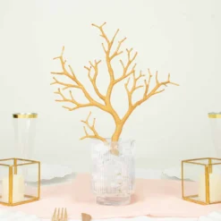 10 Pack Artificial Tree Branch DIY Vase Fillers, Plastic Dry Manzanita Plant Twigs 14"