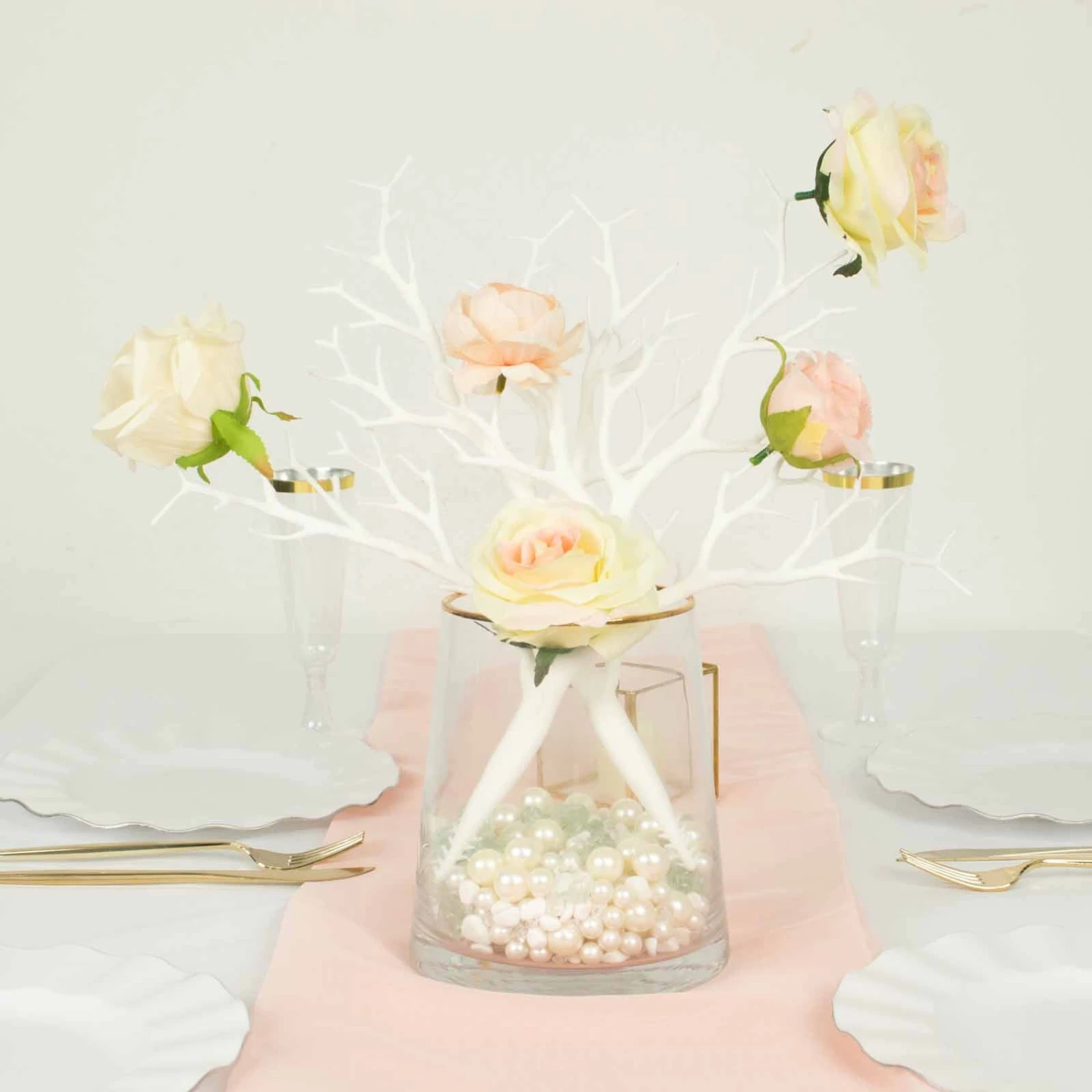 10 Pack Artificial Tree Branch DIY Vase Fillers, Plastic Dry Manzanita Plant Twigs 14" 11 10 Pack Artificial Tree Branch DIY Vase Fillers, Plastic Dry Manzanita Plant Twigs 14" - Image 11