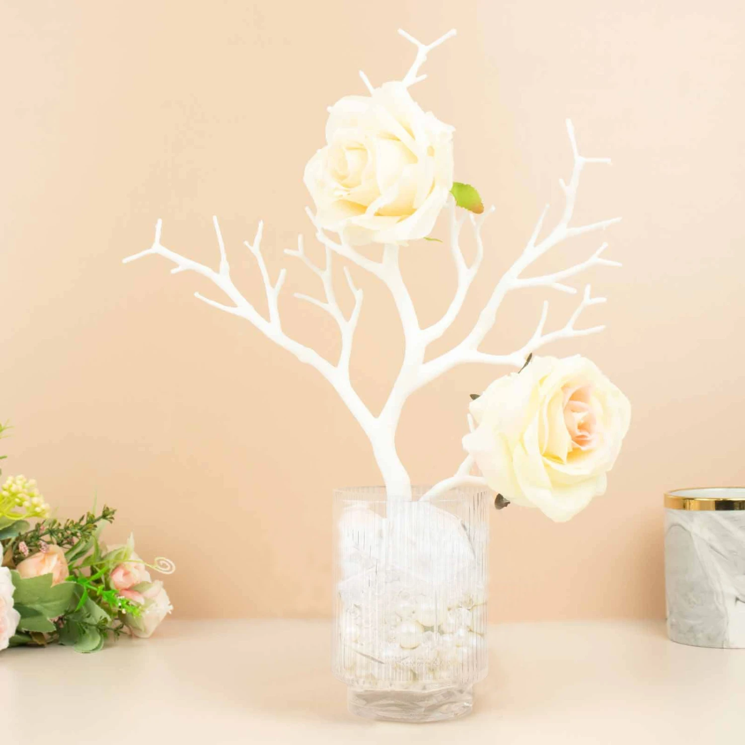 10 Pack Artificial Tree Branch DIY Vase Fillers, Plastic Dry Manzanita Plant Twigs 14" 4 10 Pack Artificial Tree Branch DIY Vase Fillers, Plastic Dry Manzanita Plant Twigs 14" - Image 4