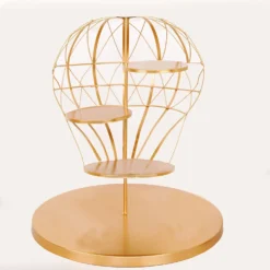 Gold 4-Tier Hot Air Balloon Metal Riser, Dessert Display Stand 19" -Home Decor Promotional Store CAKE MET 002 GOLD 99.progressive d23859ee 62ae 42e3 ad6a 18835d5895a4