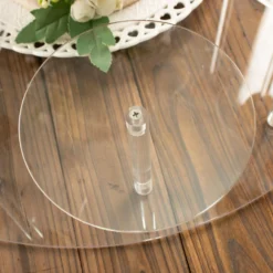 12-Arm Tiered Clear Acrylic Dessert Display Stand, Multi-layer Round Tray Serving Rack 29" Tall 24 12-Arm Tiered Clear Acrylic Dessert Display Stand, Multi-layer Round Tray Serving Rack 29" Tall -Home Decor Promotional Store CAKE PLST 003 12 CLR D09