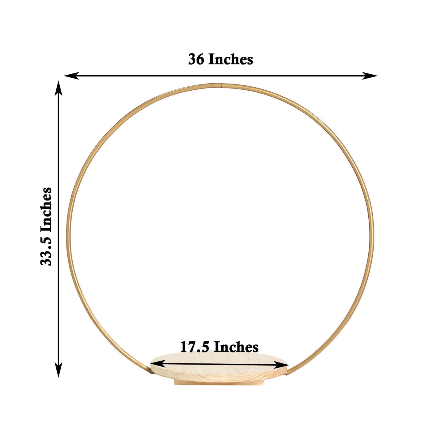 Round Metal Arch Riser, Metal Floral Centerpieces Display Stand 17 Round Metal Arch Riser, Metal Floral Centerpieces Display Stand - Image 17