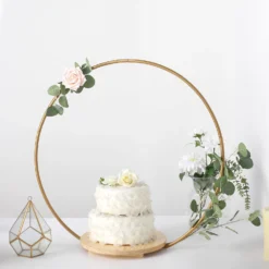 Round Metal Arch Riser, Metal Floral Centerpieces Display Stand 21 Round Metal Arch Riser, Metal Floral Centerpieces Display Stand -Home Decor Promotional Store CAKE STND HOPRD01 M GOLD D03.progressive 77f287ff fe37 452b ae58 412a2d45897a