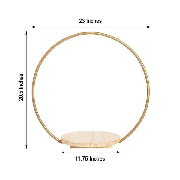 Round Metal Arch Riser, Metal Floral Centerpieces Display Stand 11 Round Metal Arch Riser, Metal Floral Centerpieces Display Stand - Image 11