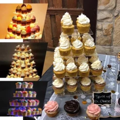 Square Clear Heavy Duty Acrylic Riser | Plastic Display Stand -Home Decor Promotional Store CAKE STND S4 EBC2 grande.progressive 92510de8 e6c6 453a b64d c10a70026a99