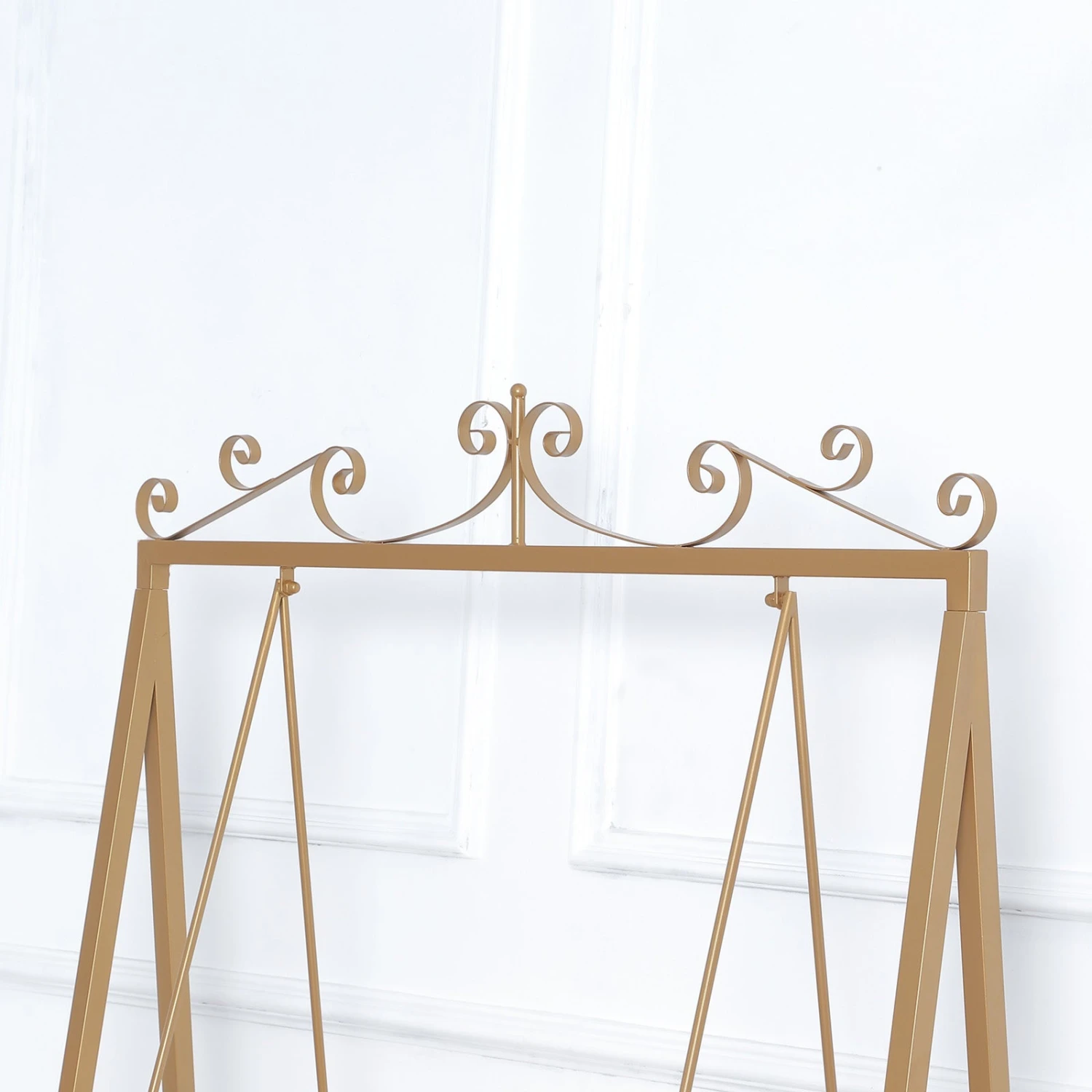 6ft Tall Gold Metal Dessert Display Stand Swing 7 6ft Tall Gold Metal Dessert Display Stand Swing - Image 7