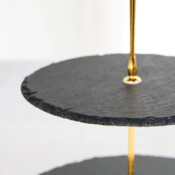 3-Tier Black Stone Plate Riser, Dessert Holder Display Stand 15" Round 21 3-Tier Black Stone Plate Riser, Dessert Holder Display Stand 15" Round -Home Decor Promotional Store CAKE STNE R001 3 BLK D05.progressive f4129ead bbea 4f43 8c79 816656531e06
