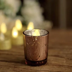 12 Pack Mercury Glass Candle Holders, Votive Tealight Holders - Speckled Design 2" -Home Decor Promotional Store CAND HOLD 004R S M054 02 760x760 e3ca2674 6eb7 431a a55f 32ab230942d1