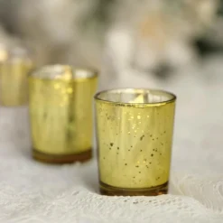 12 Pack Mercury Glass Candle Holders, Votive Tealight Holders - Speckled Design 2" -Home Decor Promotional Store CAND HOLD 004R S MGOLD D04 760x760 4543913c d9a5 4ed2 80e8 12e4889f540e