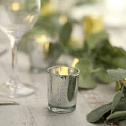 12 Pack Mercury Glass Candle Holders, Votive Tealight Holders - Speckled Design 2" -Home Decor Promotional Store CAND HOLD 004R S MSILV D05.progressive 68c62f10 2ec5 46e7 995e 7bc0ed09aeda
