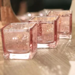 12 Pack Mercury Glass Candle Holders, Votive Glittered Tealight Holders 2" Square -Home Decor Promotional Store CAND HOLD 004S S M054 01 760x760 6005415f 65c8 4aa9 93df 5d199892eec5