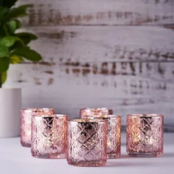 6 Pack Shiny Mercury Glass Candle Holders, Votive Tealight Holders - Geometric Design 3" 27 6 Pack Shiny Mercury Glass Candle Holders, Votive Tealight Holders - Geometric Design 3" -Home Decor Promotional Store CAND HOLD 006 S M054 01 grande.progressive 319e6460 3c31 4e86 bbb2 f6b9ef4640aa