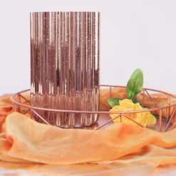 Mercury Glass Hurricane Candle Holder, Cylinder Pillar Vase - Wavy Column Design 9" -Home Decor Promotional Store CAND HOLD 007 L M054 02.progressive f134f1e4 d499 4a85 b69e e275e0d2ebef