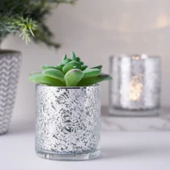 6 Pack | Mercury Glass Palm Leaf Candle Holders, Votive Tealight Holders 24 6 Pack | Mercury Glass Palm Leaf Candle Holders, Votive Tealight Holders -Home Decor Promotional Store CAND HOLD 008 S MSILV D04.progressive ac64891c 9b03 4156 8b75 8d8cd63fa744