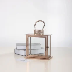 Cage Top Stainless Steel Candle Lantern Centerpiece Outdoor Metal Patio Lantern 10" 33 Cage Top Stainless Steel Candle Lantern Centerpiece Outdoor Metal Patio Lantern 10" -Home Decor Promotional Store CAND LANT002 L 054 D11