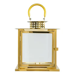 Cage Top Stainless Steel Candle Lantern Centerpiece Outdoor Metal Patio Lantern 10" 24 Cage Top Stainless Steel Candle Lantern Centerpiece Outdoor Metal Patio Lantern 10" -Home Decor Promotional Store CAND LANT002 L GOLD D11.progressive 8da4f59b 8164 4578 89b6 c2a306289987