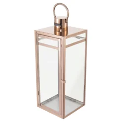Rose Gold Vintage Top Stainless Steel Candle Lantern Centerpiece Outdoor Metal Patio Lantern -Home Decor Promotional Store CAND LANT003 L 054 D05.progressive 8845df1e abd7 4edf ad77 3d36c211898c