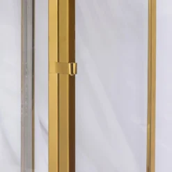 Gold Vintage Top Stainless Steel Candle Lantern Centerpiece Outdoor Metal Patio Lantern -Home Decor Promotional Store CAND LANT003 L GOLD D03