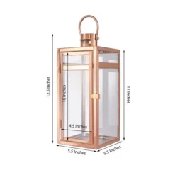Rose Gold Vintage Top Stainless Steel Candle Lantern Centerpiece Outdoor Metal Patio Lantern -Home Decor Promotional Store CAND LANT003 S 054 98 grande.progressive 09408a61 936c 40ff a5b3 756228721889