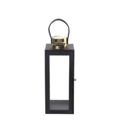 Black & Gold Top Stainless Steel Candle Lantern Centerpiece Outdoor Metal Patio Lantern 24 Black & Gold Top Stainless Steel Candle Lantern Centerpiece Outdoor Metal Patio Lantern -Home Decor Promotional Store CAND LANT003 S BLK D10.progressive 5274ba0b fb10 4f0f 9cf4 432aebee9f76