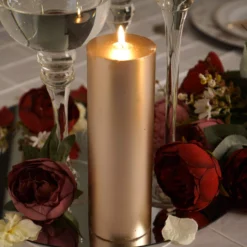Dripless Unscented Pillar Candle, Long Lasting Candle 9" -Home Decor Promotional Store CAND PL001 9 054 D01