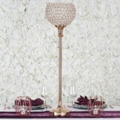 Acrylic Crystal Goblet Votive Candle Holder Centerpiece 37" Tall 19 Acrylic Crystal Goblet Votive Candle Holder Centerpiece 37" Tall -Home Decor Promotional Store CHDLR 015 GOLD 02.progressive fe0a8ba3 b843 4dc5 afc7 b47fee1883ca