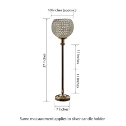 Acrylic Crystal Goblet Votive Candle Holder Centerpiece 37" Tall 17 Acrylic Crystal Goblet Votive Candle Holder Centerpiece 37" Tall -Home Decor Promotional Store CHDLR 015 SILV 98 min.progressive 6b2bbcda f60b 4391 bd30 b6c989f2bc6c
