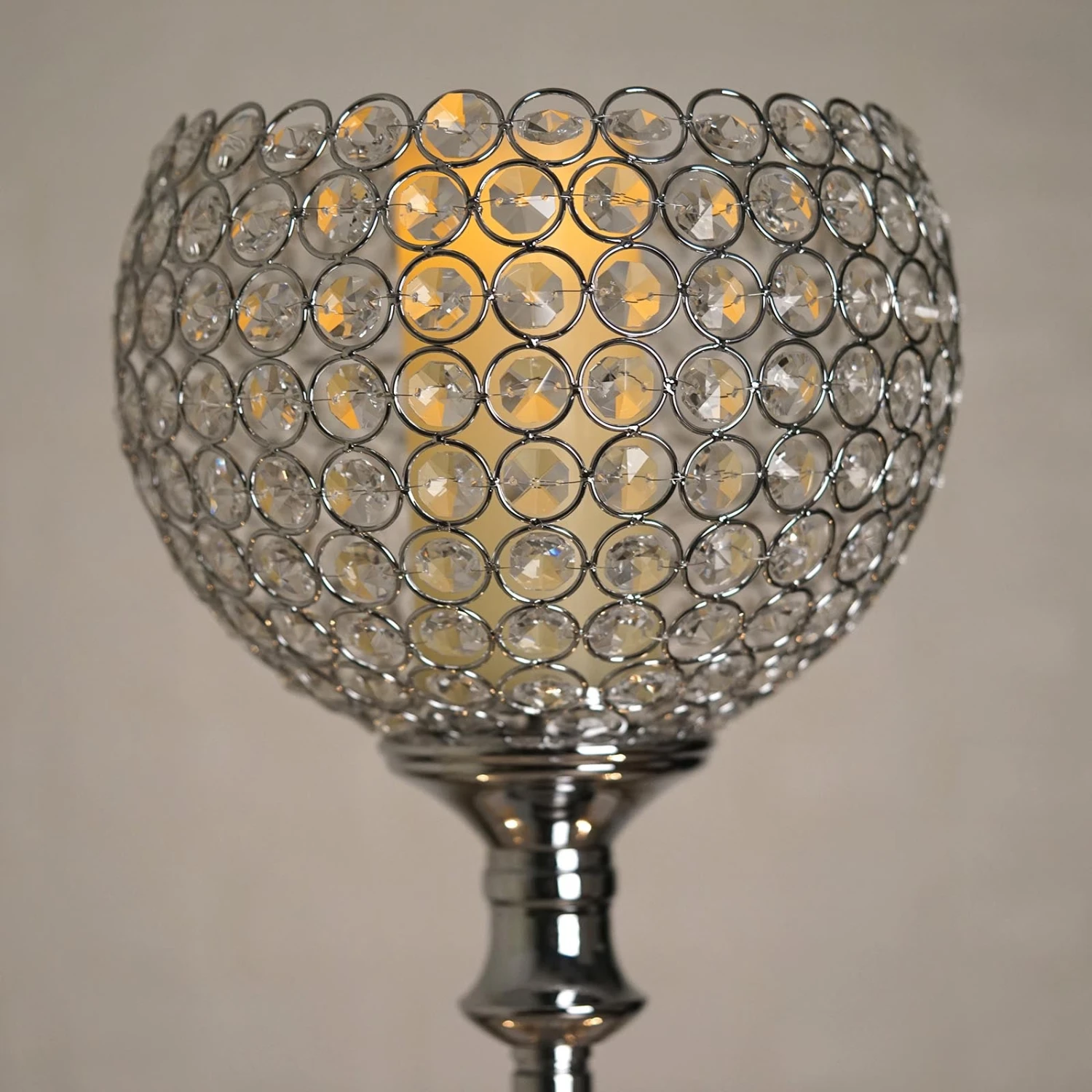 Acrylic Crystal Goblet Votive Candle Holder Centerpiece 37" Tall 10 Acrylic Crystal Goblet Votive Candle Holder Centerpiece 37" Tall - Image 10