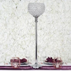 Acrylic Crystal Goblet Votive Candle Holder Centerpiece 37" Tall 21 Acrylic Crystal Goblet Votive Candle Holder Centerpiece 37" Tall -Home Decor Promotional Store CHDLR 015 SILV 02.progressive 8d8a05be b126 4bf9 ae3a ad858c2ceb72