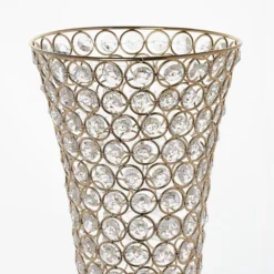 2 Pack | 22" Tall Crystal Beaded Trumpet Vase Set, Table Centerpiece -Home Decor Promotional Store CHDLR 042 GOLD D02.progressive a414dacb ff4b 4315 9a1c b504a7cd84aa