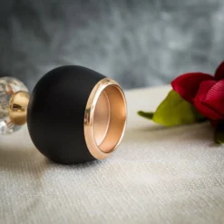 Set Of 2 | Gold/Black Metal Crystal Lamp Tealight Votive Candle Holder - 7"|11" -Home Decor Promotional Store CHDLR CAND 015 GDBLK D01 9419f6aa 86ae 4a47 92f2 9520b2239659