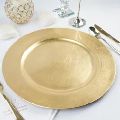 6 Pack Round Acrylic Plastic Charger Plates, Dinner Table Decor 13" 25 6 Pack Round Acrylic Plastic Charger Plates, Dinner Table Decor 13" -Home Decor Promotional Store CHRG 1301 GOLD 02.progressive a7b2f69f b00a 454d a1bd 6a34a063834e