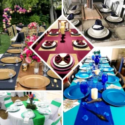 6 Pack Beaded Acrylic Charger Plate, Plastic Round Dinner Charger Tabletop Decor 13" 23 6 Pack Beaded Acrylic Charger Plate, Plastic Round Dinner Charger Tabletop Decor 13" -Home Decor Promotional Store CHRG 1302 EBC2