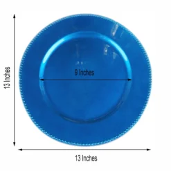 6 Pack Beaded Acrylic Charger Plate, Plastic Round Dinner Charger Tabletop Decor 13" 27 6 Pack Beaded Acrylic Charger Plate, Plastic Round Dinner Charger Tabletop Decor 13" -Home Decor Promotional Store CHRG 1302 ROY 98.progressive a9e64748 0d51 482f a7c1 72b2fcf6fa71