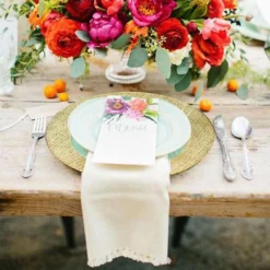 6 Pack Embossed Wood Grain Round Acrylic Charger Plates, Boho Chic Table Decor 13" 25 6 Pack Embossed Wood Grain Round Acrylic Charger Plates, Boho Chic Table Decor 13" -Home Decor Promotional Store CHRG 1303 GOLD D20