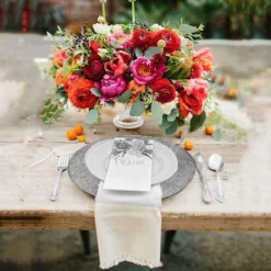 6 Pack Embossed Wood Grain Round Acrylic Charger Plates, Boho Chic Table Decor 13" 33 6 Pack Embossed Wood Grain Round Acrylic Charger Plates, Boho Chic Table Decor 13" -Home Decor Promotional Store CHRG 1303 SILV D20