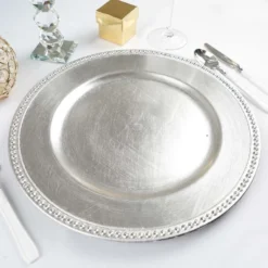 6 Pack Round Acrylic Charger Plates With Rhinestones 13" 23 6 Pack Round Acrylic Charger Plates With Rhinestones 13" -Home Decor Promotional Store CHRG 1306 SILV 02 760x760 acedaaec 3493 46ce 96a3 6eff380e433c