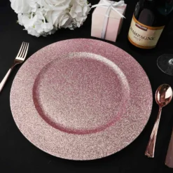 6 Pack Glitter Acrylic Plastic Round Charger Plates 13" -Home Decor Promotional Store CHRG 1309 046 D05.progressive d35a79a3 92e4 41fd bbcd b59738745466