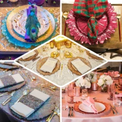 6 Pack Round Reef Acrylic Plastic Charger Plates, Dinner Charger Plates 13" 22 6 Pack Round Reef Acrylic Plastic Charger Plates, Dinner Charger Plates 13" -Home Decor Promotional Store CHRG PLST0001 EBC1.progressive e35d70ec 505f 43f6 a7ac 46b0ddb916ca