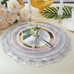 6 Pack Clear Sunray Wavy Rim Acrylic Plastic Charger Plates, Round Dinner Charger Plates 13" -Home Decor Promotional Store CHRG PLST0006 SILV D01.progressive 872fe13a 7b2d 4757 a797 8d60ac2b2272