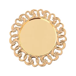 6 Pack Gold Plastic Charger Plates With Entwined Swirl Rim, 13" Round Disposable Serving Plates 17 6 Pack Gold Plastic Charger Plates With Entwined Swirl Rim, 13" Round Disposable Serving Plates -Home Decor Promotional Store CHRG PLST0043 GOLD 99 ae8f714d 4db3 4f98 8ac0 4f6d0b6b1ea4