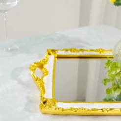 Metallic Resin Decorative Vanity Serving Tray, Rectangle Mirrored Tray - 15"x10" 39 Metallic Resin Decorative Vanity Serving Tray, Rectangle Mirrored Tray - 15"x10" -Home Decor Promotional Store CHRG TRAY011 16 WHT D01.progressive f8c67e57 ec5d 4d40 9932 25ad854c38a1
