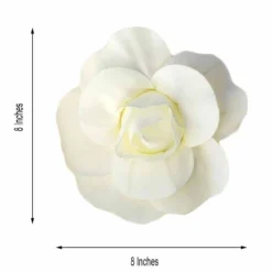 6 Pack Real Touch Artificial Foam DIY Craft Roses 8" -Home Decor Promotional Store FOAM FLO001 08 IVR 98.progressive e7813099 f156 440e b3ec 7368426fe5af